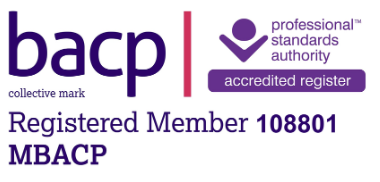 Registered member of British Association of Cousellors and Psycotheapists: 108801